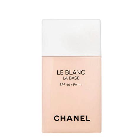 chanel blanc base rose|le blanc la base.